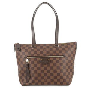 Louis Vuitton Damier Ebene Brown Iena Tote Bag Shoulder
